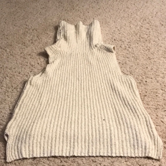 Beige Cowl Neck Sweater - Picture 5 of 5
